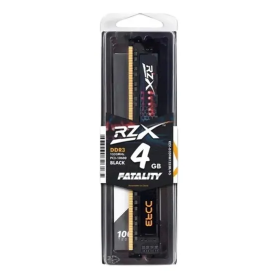 Memória Ddr3 4gb Pc3-1600hhz Rzx  Para Desktop