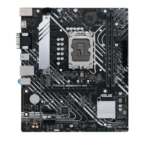 Motherboard Asus Prime B660m-k D4 13va Gen S1700 Ddr4 Color Negro