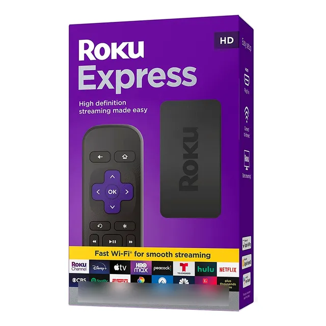 Roku Express Mod 3960r Negro Dispositivo De Streaming Hd