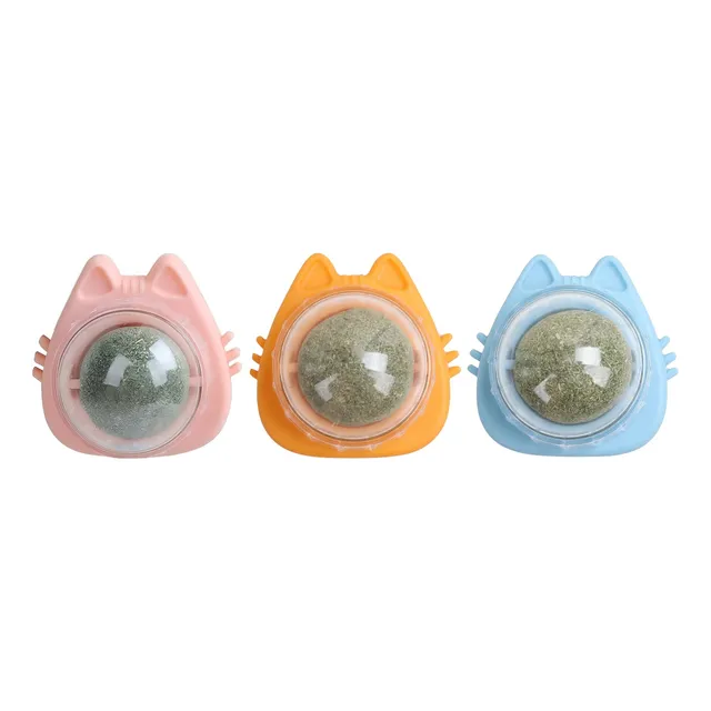 Portu Pets 3 Pack Bola Catnip Hierba Juguete Para Gatos
