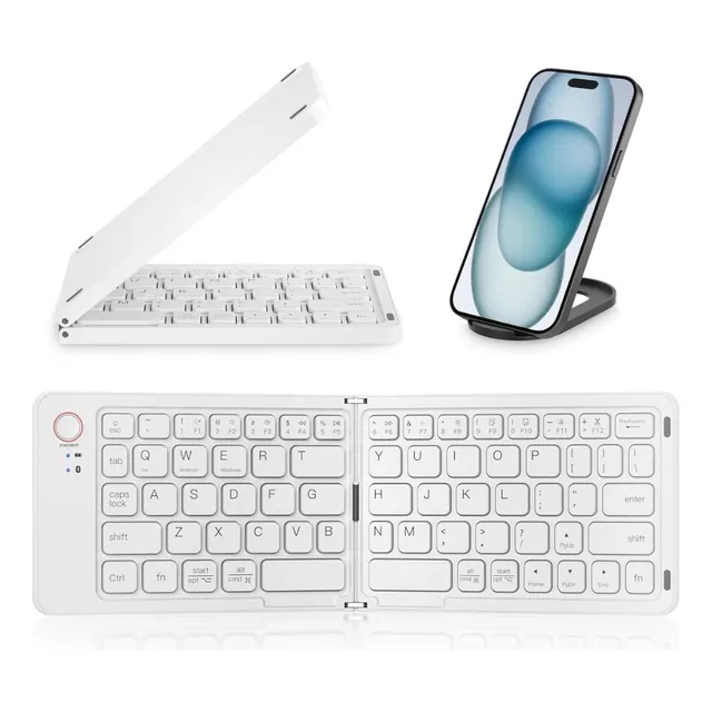 Mini Teclado Bluetooth Plegable Recargable Android Ios Pc