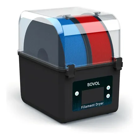 Secadora De Filamento 3d Com 2 Suportes Funciona Em 127v E 220v