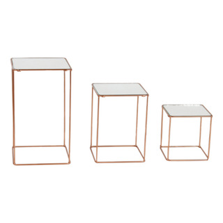Trio De Doceira Espelhada Cubo Prata Para Festas Decorações Trio De Doceira Espelhada Cubo Prata Para Festas Decorações