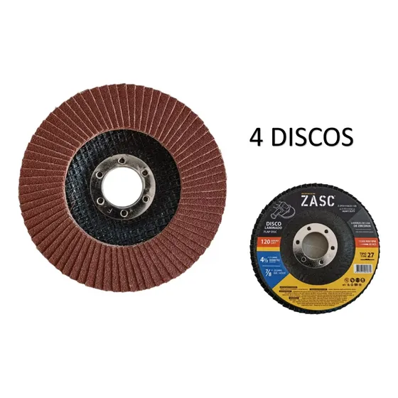 Disco Lija Flap Grano 40 60 80 100 120