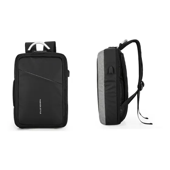 Mochila Antirrobo Con Clave Maletin Para Laptop Puerto Usb 