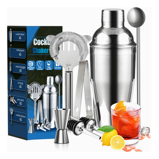 Cocktail Bar Set Kit 7 Piezas Utensilios De Bar Cocteleras Cocktail Bar Set Kit 7 Piezas Utensilios De Bar Cocteleras