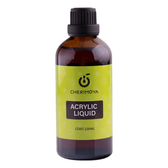 Líquido Acrílico Monómero 100ml Profesional Cherimoya