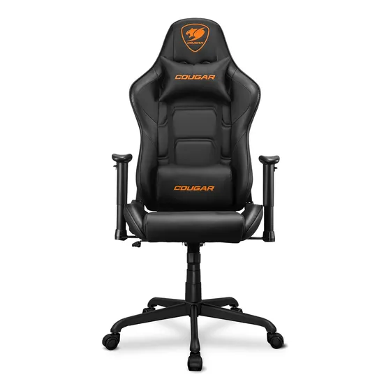 Silla Gamer Ergonómica Cougar Armor Elite Reclinable - Cover Color Negro Material Del Tapizado Cuero