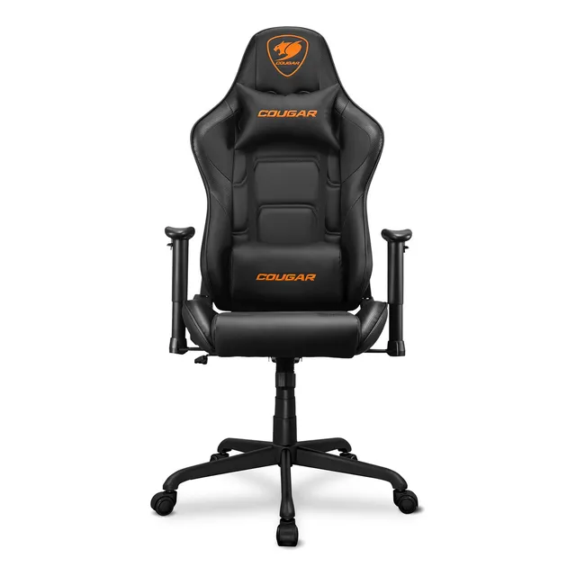 Silla Gamer Ergonómica Cougar Armor Elite Reclinable - Cover Color Negro Material Del Tapizado Cuero
