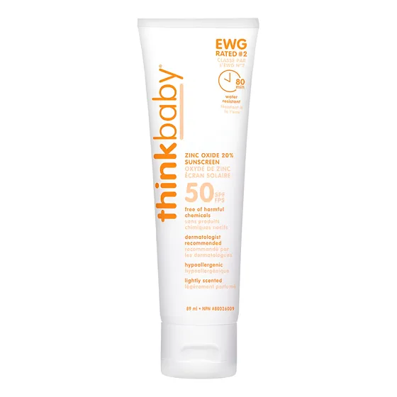 Thinkbaby Protector Solar Spf 50 Loción 89ml Niños