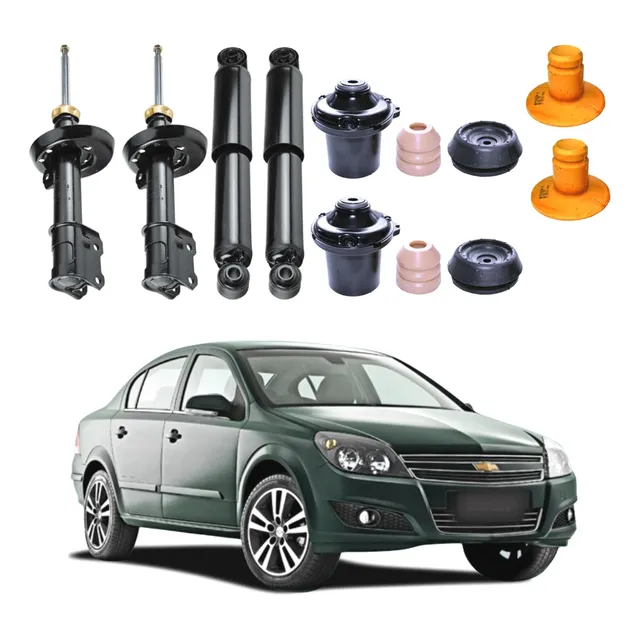 Kit 4 Amortecedor Monroe Original + Kit Axios Vectra 2008