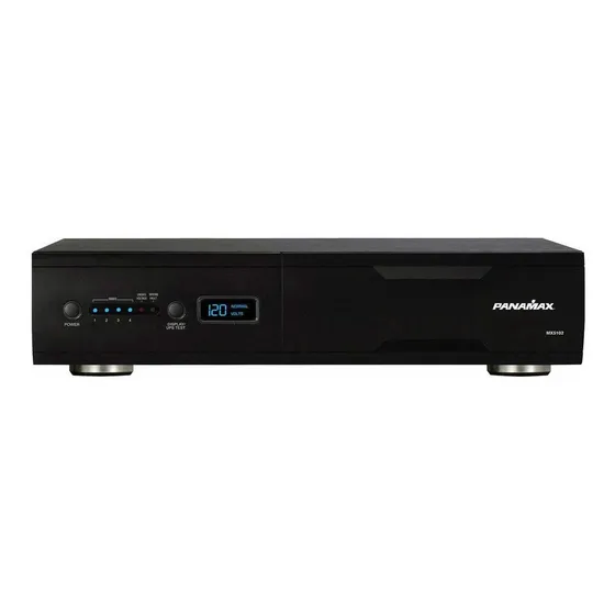 Panamax Mx5102 Gestion Energia Paraen Casa Respaldo
