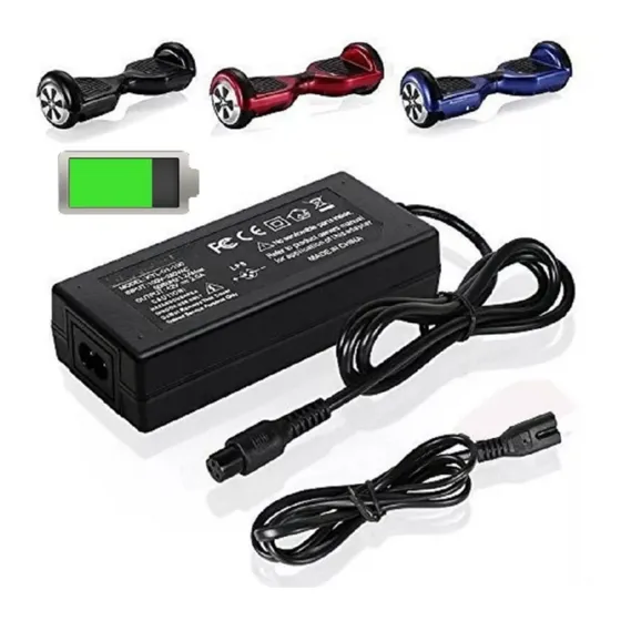 Cargador Fuente Para Skate Patineta Electrica Hoverboard Gar