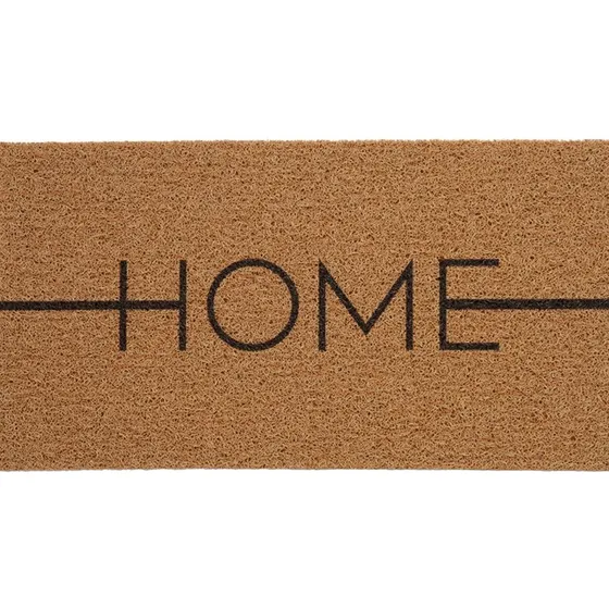 Tapete Capacho Terral 40cm X 75cm Comprimento 75 cm Cor Bege Desenho do tecido HOME BEGE 2.0 Largura 40 cm