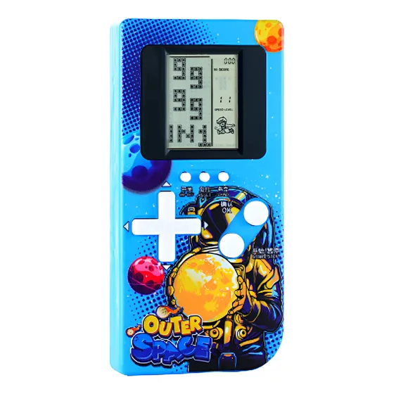 Consola De Bolsillo Retro Tetris 9999 En 1 Diseño Astronauta