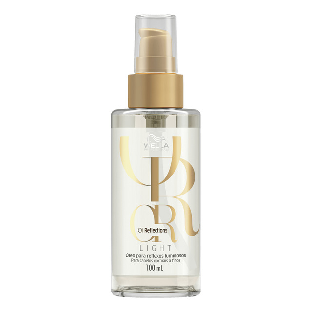 Wella Professionals Oil Reflections Light - Óleo 100ml Blz Wella Professionals Oil Reflections Light - Óleo 100ml Blz