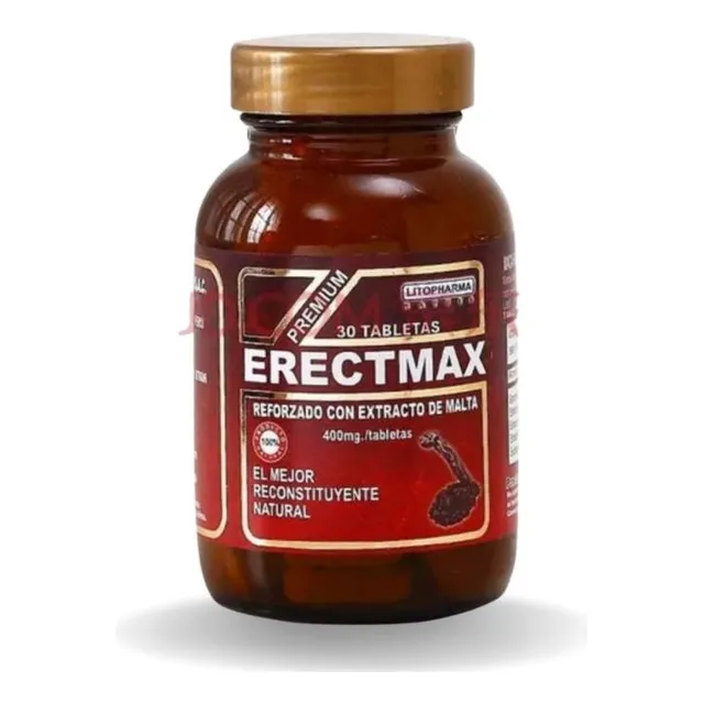 Erectmax Maca Guanarpo Macho X3 Frascos Inc/envio