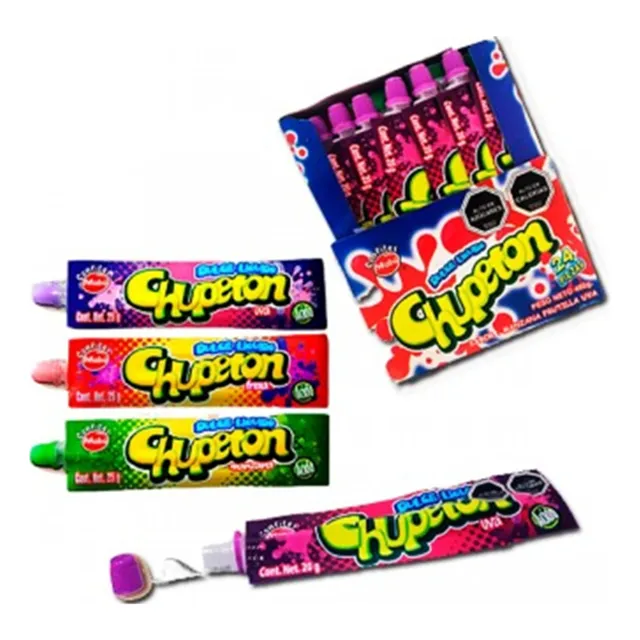 Caramelos Dulce Líquido Chupeton Mabú (envase Con 24un)