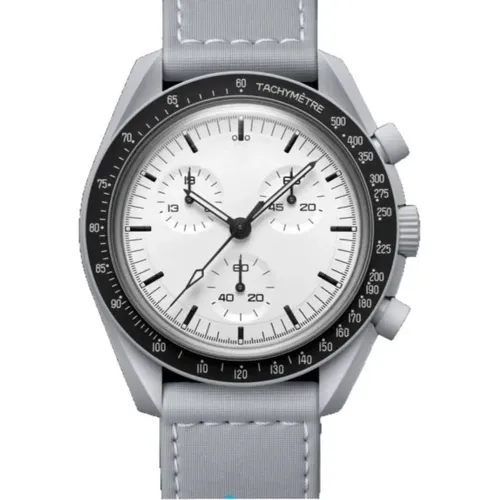 Relógio de pulso Omega x Swatch Bioceramic MoonSwatch Mission to