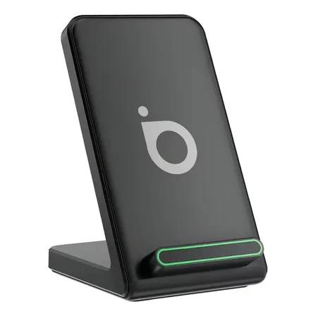 Carregador Indução Basike Ba-wxc009 Para iPhone E Samsung F5 Cor Preto