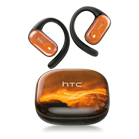 Audífonos Inalámbricos Htc Ne10 Con Estuche Orange