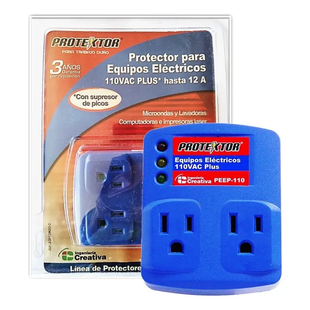Protector De Voltaje 110 Lavadoras Secadoras Tv Computadora 