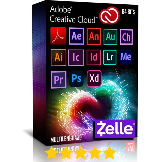 Paquete Adobe 2025 16x1 - Suite Completa Permanente