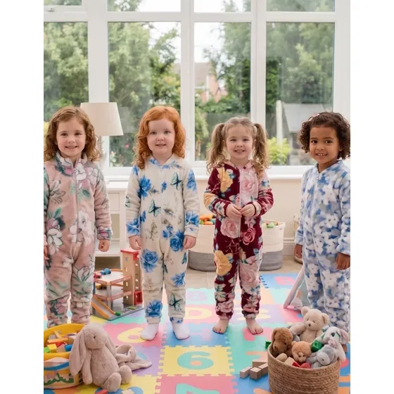 Kit 3 Macacão Soft Fleece Menina