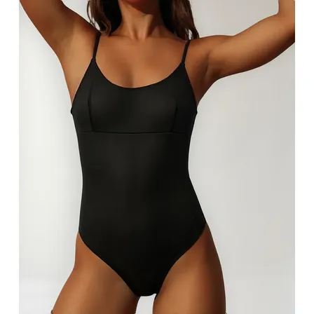 Maiô Feminino Alça Fina Alcinha Adulto Liso Moda Praia