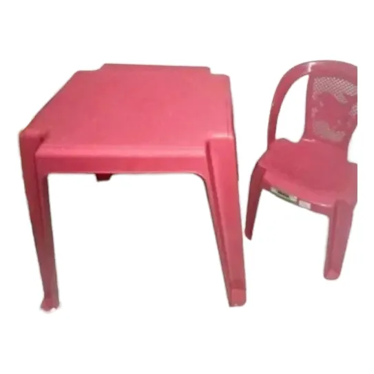 Mesa Plástica Infantil Para Niño Y Nina (plegable Y Fija)