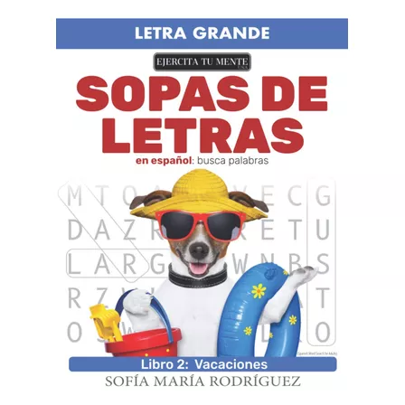 Libro : Sopa De Letras En Español - Libro 2 Busca Palabra.