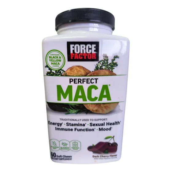 Maca Negra Y Amarilla. Force Factor. Energía, Salud Sexual