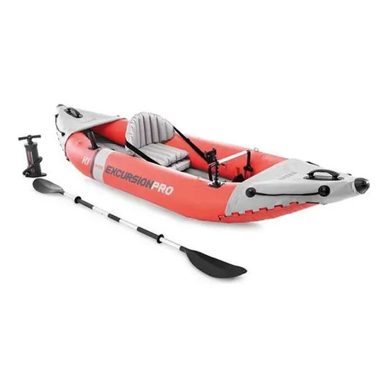 Caiaque Inflável Intex Excursion Pro Com Remo E Bomba