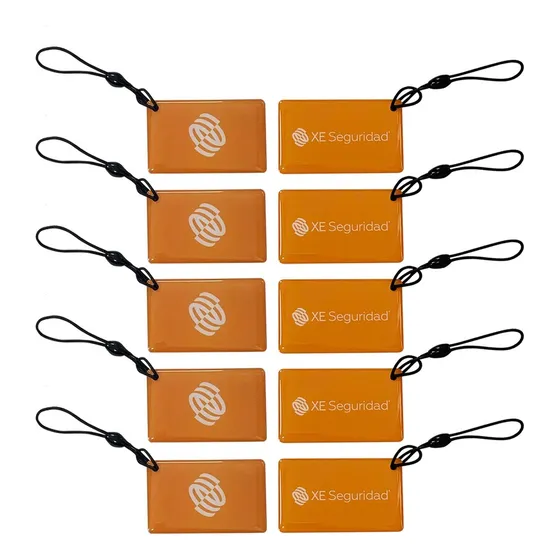 Kit 10 Tarjetas De Proximidad Para Cerradura Inteligente Xe