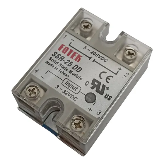 Relevador Estado Solido Ssr-25dd 25a