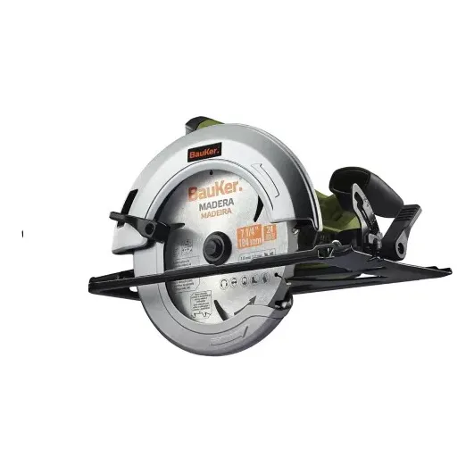 Sierra Circular 1800w Bauker Calidad Color Verde Oscuro Frecuencia