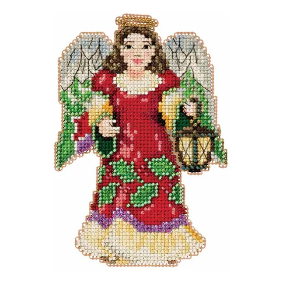 Mill Hill Angel Linterna Cuenta Navidad Holiday Cross Stitch