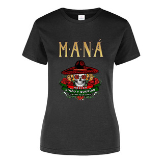 Playera Para Dama Maná Playera Para Dama Maná