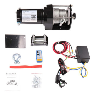 Atv Utv Winch 2500lbs Utv Cabrestante Eléctrico Cable De Ace Atv Utv Winch 2500lbs Utv Cabrestante Eléctrico Cable De Ace
