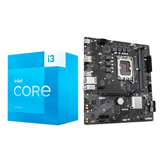 Combo Actualizacion Pc Intel Core I3 13100 Mother