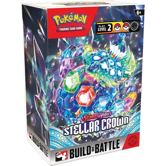 Pokemon Tcg: Stellar Crown - Build And Battle Box