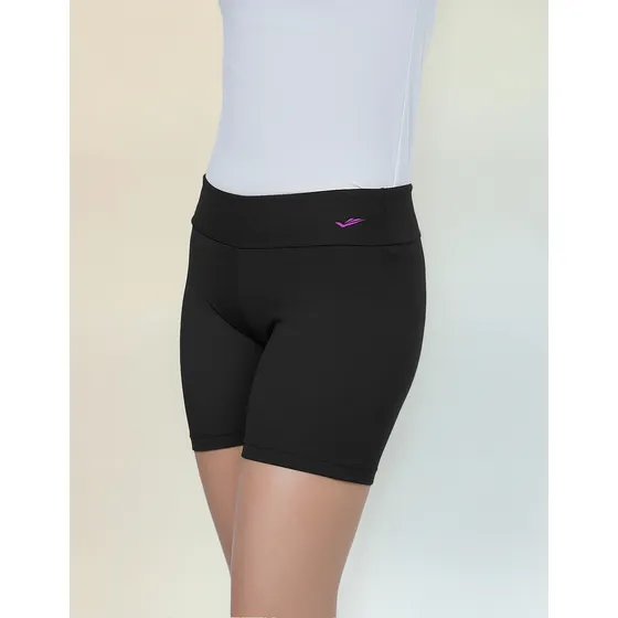 Calza Corta Niña Lisa Suplex Fitness Deporte Uv50+ Elite
