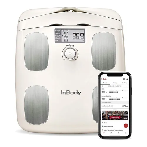 InBody H20N báscula corporal digital de bioimpedancia de 150 kg color blanco