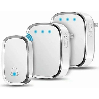 Timbre Inalámbrico Impermeable Con Led 1 Transmiso 2receptor Timbre Inalámbrico Impermeable Con Led 1 Transmiso 2receptor