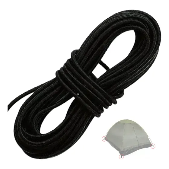Elastico Roliço P/ Varetas Barraca  Camping  Acampar 6mts