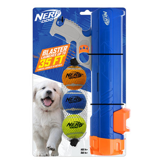 Pelota De Tenis Blaster Nerf Dog De 30 Cm Con 3 Pelotas De T Pelota De Tenis Blaster Nerf Dog De 30 Cm Con 3 Pelotas De T