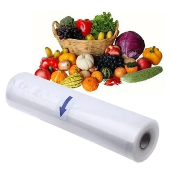 Rollo Bolsas De Calidad Para Sellar Al Vacío 28 Cms X 10 Mts Color Transparente
