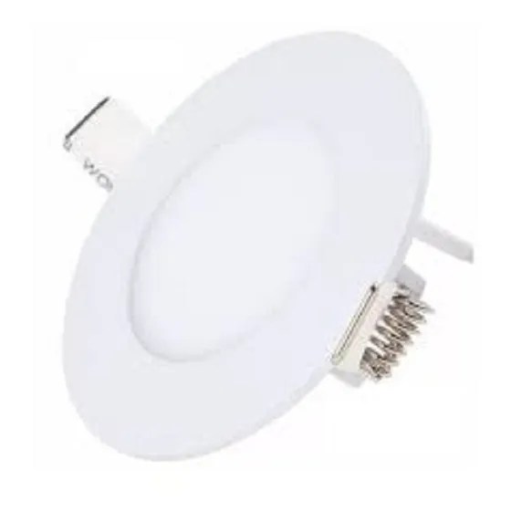 Lampara 3w Led Panel Ojodebuey Empotrar Blanco Oferta X 3