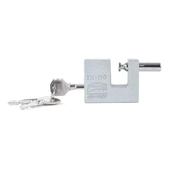 Candado De Hierro Para Cortina Phillips Modelo Tx-110