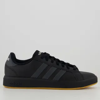 TĂȘnis adidas Grand Court Base All Black TĂȘnis adidas Grand Court Base All Black